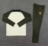 Barcelona Training Suit Beige 1:1 Quality Training Jersey 23/24