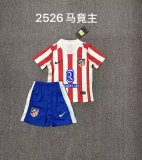 Atletico Madrid  Home Kids Soccer Jersey 25/26