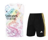 24/25  Real Madrid  White 1:1 Quality Training Vest（A-Set）