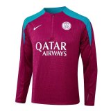 Barcelona Training Tracksuit Red 1:1 Quality Soccer Jersey 24/25