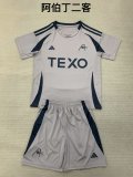 Aberdeen Third Kids Kits 1:1 Quality Soccer Jersey 24/25