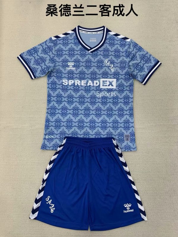 Sunderland Third Adult Kits 1:1 Quality Soccer Jersey 24/25(成人套装)