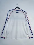1998 France Away Long Sleeve 1:1 Quality Retro Soccer Jersey
