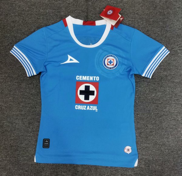 Cruz Azul Woman's Fans 1:1 Quality Soccer Jersey 24/25