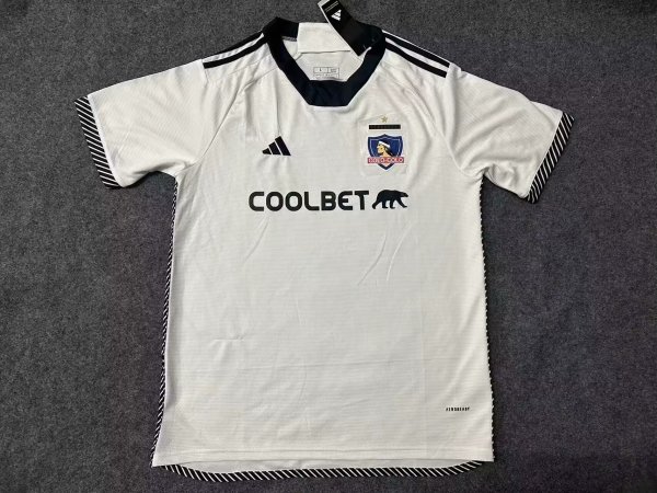 24/25 Colo Colo Home White Fans 1:1 Quality Traning Jersey