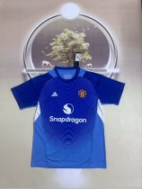 Manchester United Blue Goalkeeper Fans 1:1 Quality Soccer Jersey 25/26