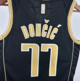Mavericks Dončić #77 Black Honor Edition  1:1 Quality NBA Jersey 2025