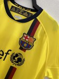 2008/2009  Barcelona Away Long sleeve Retro 1:1 Quality Soccer Jersey