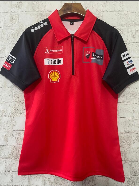F1 racing suit T-shirt new McLaren team short sleeved round neck casual shirt 1:1 Quality F1 Jerseys 2024