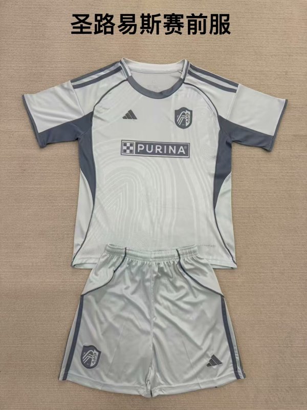 St. Louis City SC FC Pre match uniform  Kids 1:1 Quality Soccer Jersey 25/26