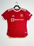Manchester United Home Player Retro 1:1 Quality  Soccer Jersey 2021/2022