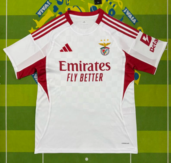 Benfica Third Fans 1:1 Quality Soccer Jersey 25/26