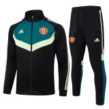 Manchester United Black Training Tracksuit 1:1 Quality 24/25