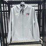 Sao Paulo Grey Windbreaker 25/26