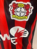 Bayer Leverkusen Home Fans Retro 1:1 Quality Soccer Jersey 2001/2002