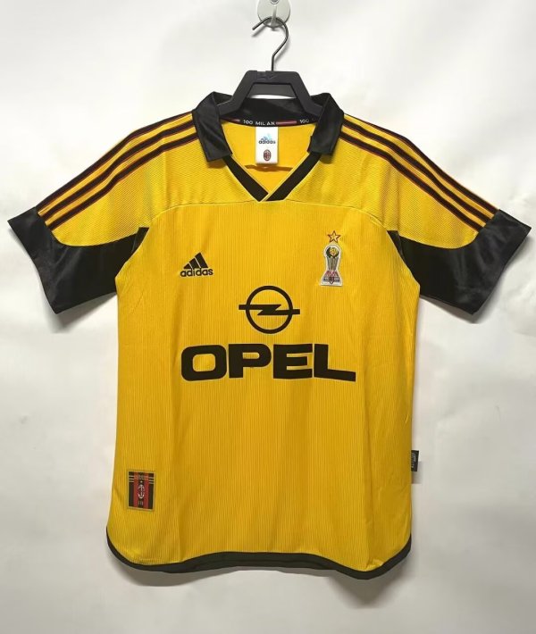 AC Milan Away Fans Retro 1:1 Quality Soccer Jersey 1999/2000
