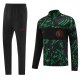 Nigeria  Black Green High Collar  Jacket Tracksuit   1:1 Quality 24/25