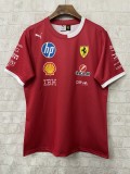 F1 racing suit T-shirt  Ferrari  shirt 1:1 Quality F1 Jerseys 2025