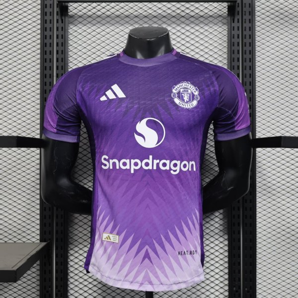 Manchester United Special Edition Purple Player 1:1 Quality Soccer Jersey 25/26