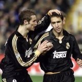 Real Madrid Away Long Sleeve 1:1 Quality Retro Soccer Jersey 1998