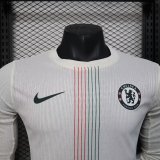 25/26  Chelsea  Away Long Sleeve Player 1:1 Quality Soccer Jersey