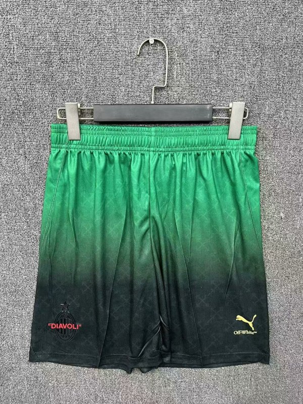 AC Milan Four Green Black Shorts 24/25