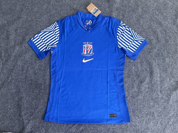 Shanghai Shenhua Home Fans 1:1 Quality Soccer Jersey 25/26