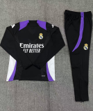 Real Madrid  Kids Black Player 1:1 Quality Training Jersey 24/25