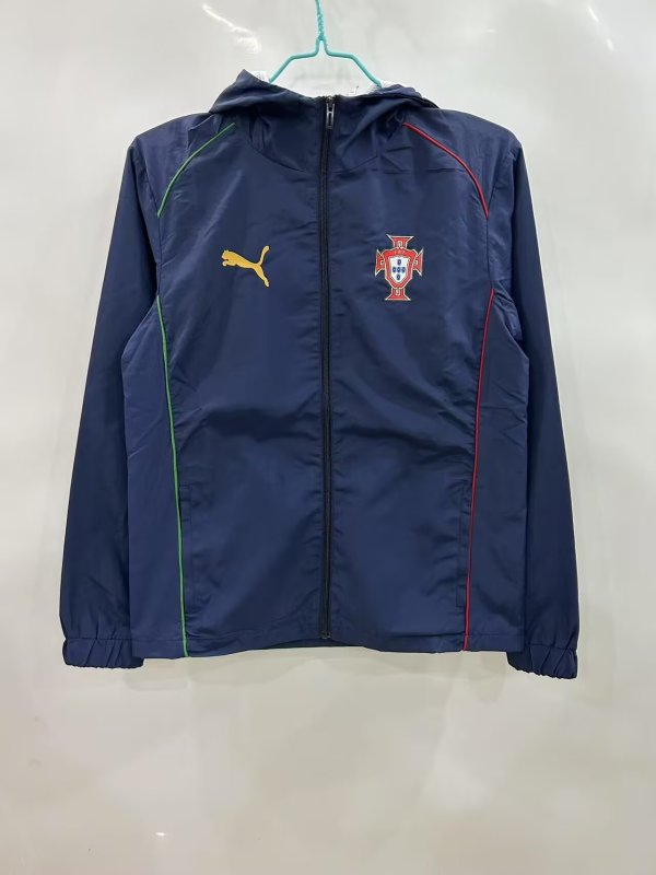 Portugal Sapphire Blue Windbreaker 24/25