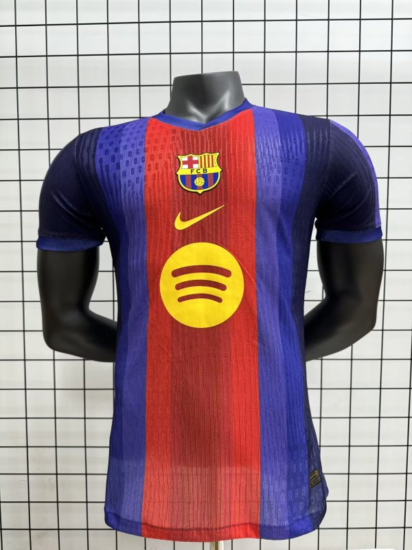 Barcelona Special Edition PLayer 1:1 Quality Soccer Jersey 25/26