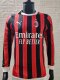 AC Milan Home  Long sleeve Player1:1 Quality Soccer Jersey 24/25