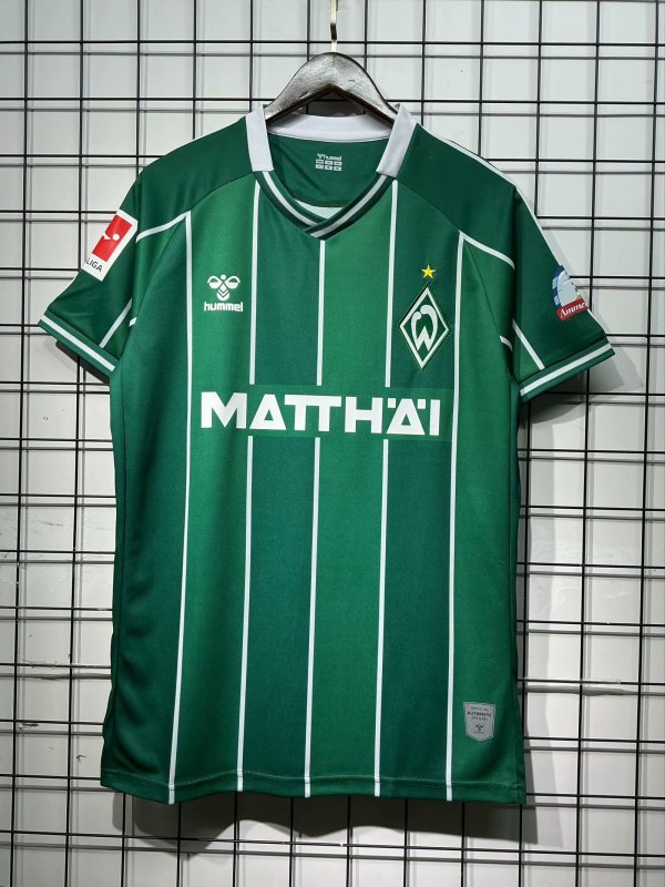 Werder Bremen Home Fans 1:1 Quality Soccer Jersey 25/26(云达不来梅)