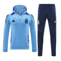 Argentina Hooded Long Sleeved Blue 1:1 Training suit 24/25 Argentina Hooded Long Sleeved Blue 1:1 Training suit 24/25