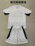 Bayer Leverkusen Away Kids 1:1 Soccer Jersey 24/25