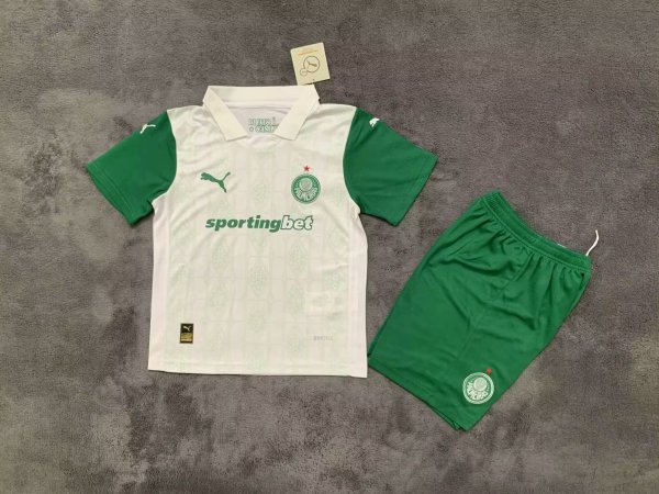 25/26 Palmeiras Away Kids 1:1  Quality Soccer Jersey