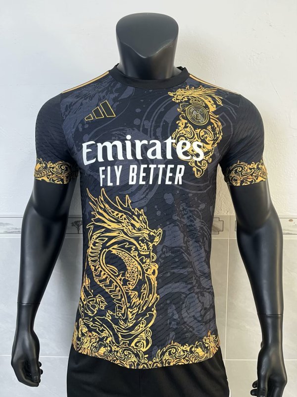 Real Madrid  Special Edition Black  Player 1:1 Quality Soccer Jersey 24/25