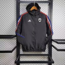 Arsenal Black Windbreaker 24/25 Arsenal Black Windbreaker 24/25