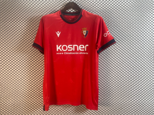 Osasuna Home Red Fans 1:1 Quality Soccer Jersey 24/25