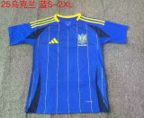 Ukraine Away  Blue Fans 1:1 Quality Soccer Jersey 24/25