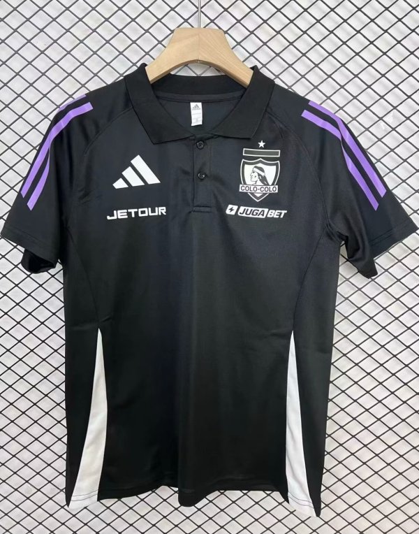 Colo Colo Casual Polo Shirt Fans 1:1 Quality Traning Jersey 25/26