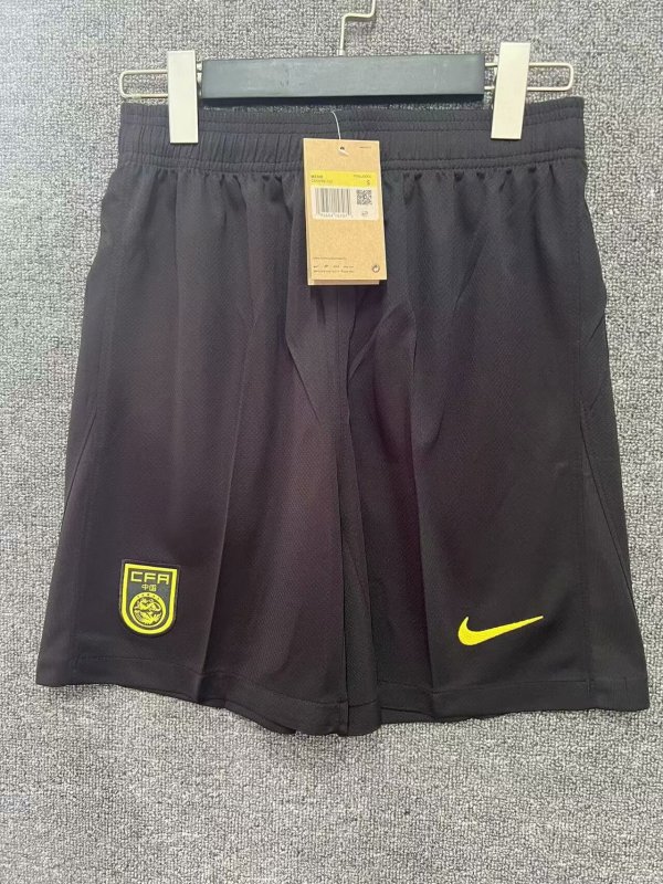 China Away Black Shorts 24/25