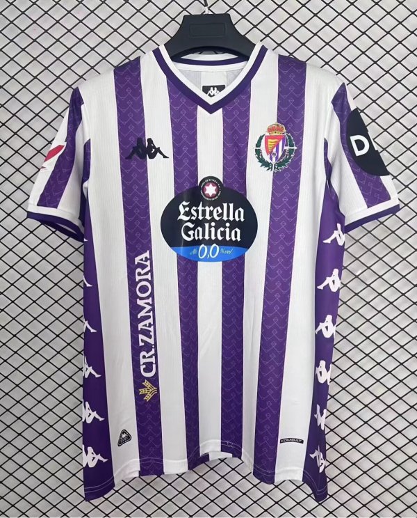 Real Valladolid Home Fans 1:1 Quality Soccer Jersey 25/26