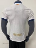 Barcelona Coldplay Band White PLayer 1:1 Quality Soccer Jersey（月亮广告） 24/25