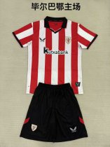 Athletic Bilbao Home Kids Kits 1:1 Quality Soccer Jersey 25/26 Athletic Bilbao Home Kids Kits 1:1 Quality Soccer Jersey 25/26
