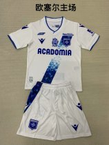 Auxerre Home Kids Kits 1:1 Quality Soccer Jersey 24/25 Auxerre Home Kids Kits 1:1 Quality Soccer Jersey 24/25