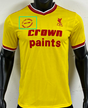 Liverpool Third Retro 1:1 Quality Soccer Jersey 1985/1987