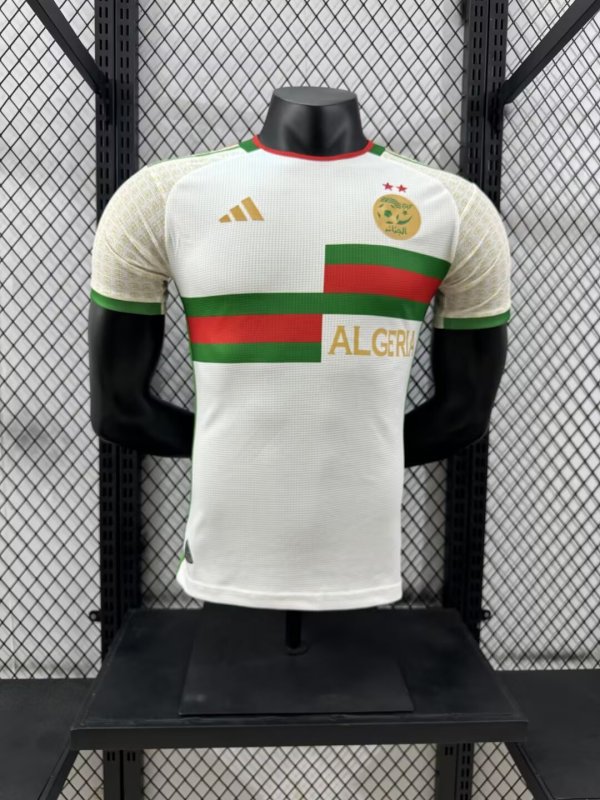 Algeria  White Player 1:1 Quality Soccer Jersey 24/25