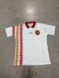 1994 Spain Away White 1:1 Retro Soccer Jersey