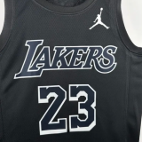 Lakers JAMES #23 Black Honor Edition  1:1 Quality NBA Jersey 24/25