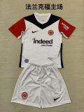 Frankfurt Home Kids Kits 1:1 Quality Soccer Jersey 24/25